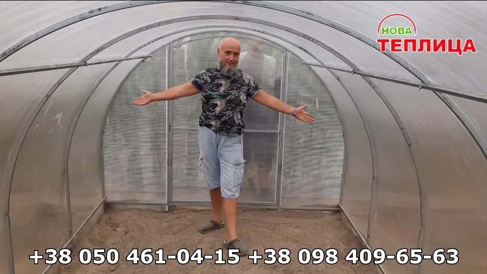 Купить Теплица Малютка Идеал Ш2,4м Т20 Длина 4,6,8м