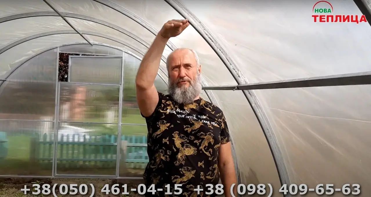 Купить Теплицы Идеал Ш 3м Т40-20 (поликарбонат) Длина 4,6,8,10