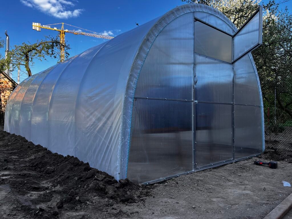 Купити Теплиці Комбі Ш 3м Т20 – Т40 (плівка+пк) Довжина 4,6,8,10