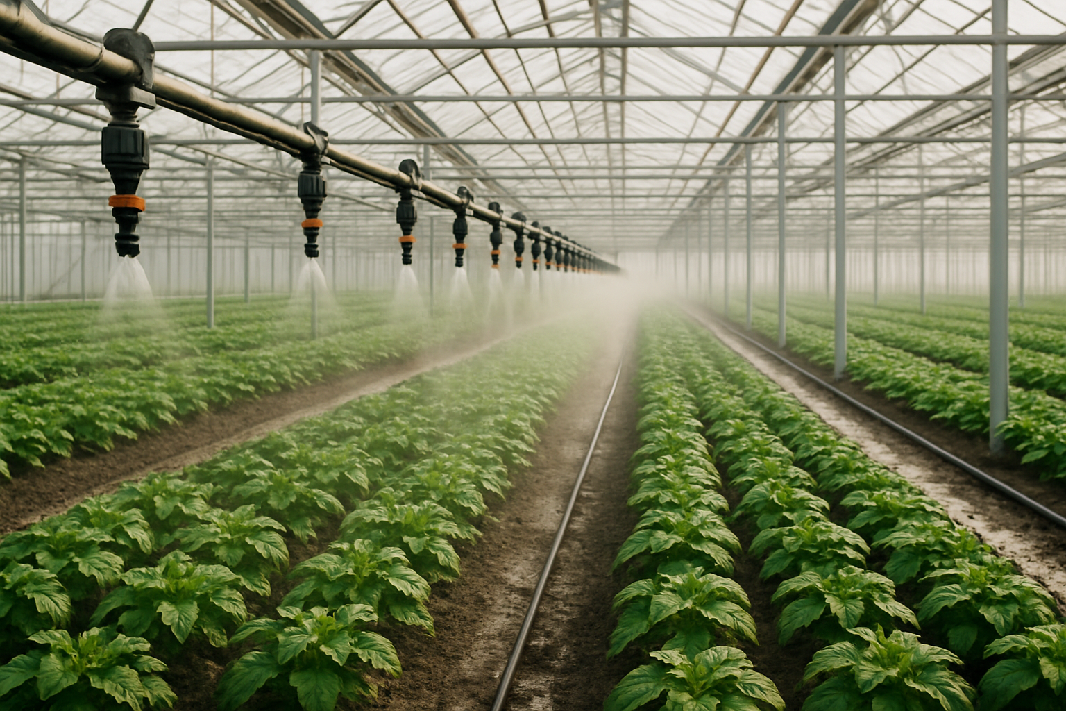 защита системы полива в теплице от мороза