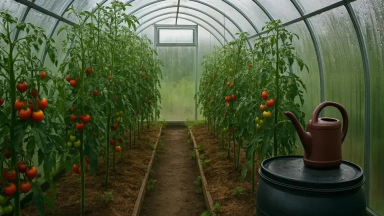 How to reduce humidity in a greenhouse without losing heat?