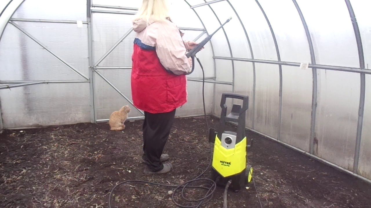 санітарна обробка теплиці