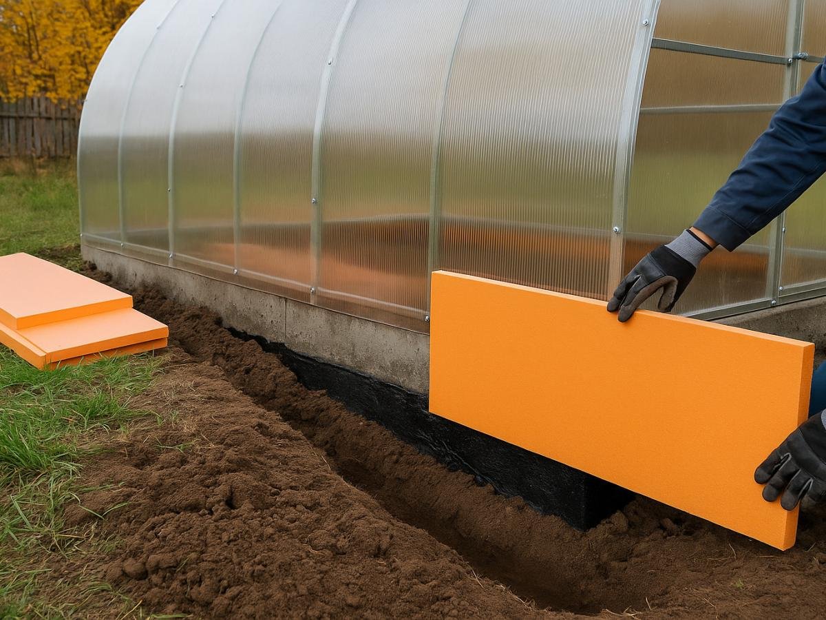 утеплить теплицу