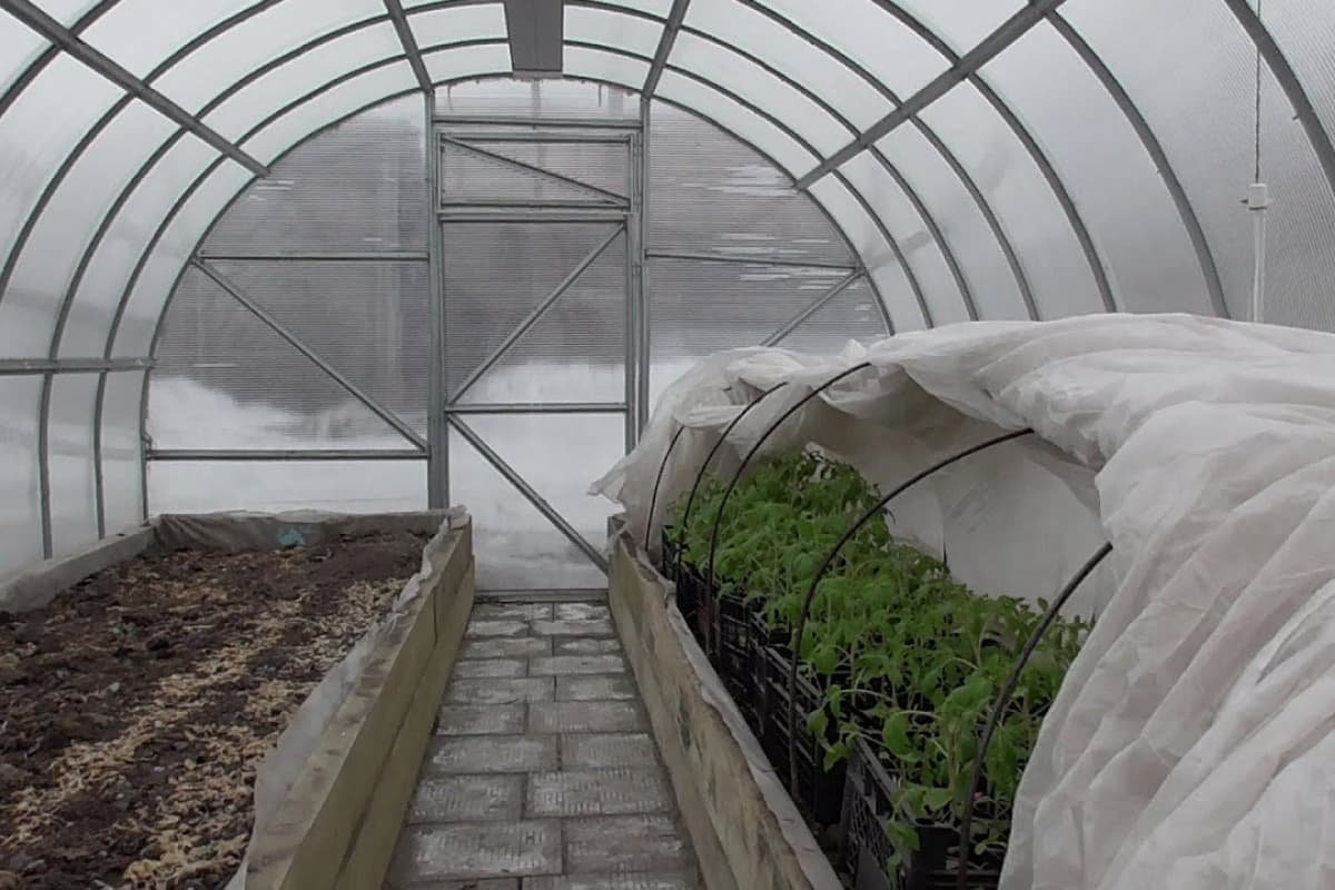 утеплить теплицу