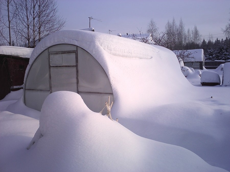 теплопотери в теплице зимой, Энергоэффективная теплица